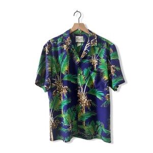 🏷️*Price Drop* Diamond Head Sportswear Hawaiian Button Up Short Sleeve Shirt